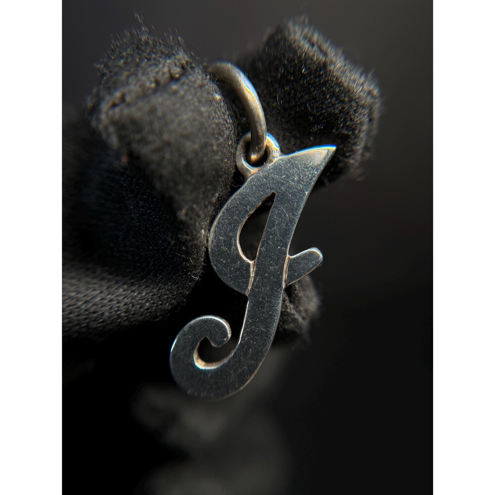 Vintage Taxco Sterling Silver 925 Stylized g Pendant ZAC MEX